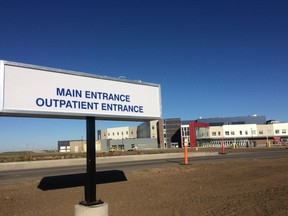 The CEO of the Five Hills Health Region promises action on complaints about problems in Moose Jaw's new regional hospital, shown here just before it opened last autumn.
