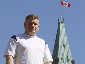 Saskatchewan Conservative MP Randy Hoback is shown on Parliament Hill in 2012.