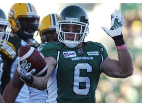 Saskatchewan Roughriders wide receiver Rob Bagg has signed a three-year contract extension with the team.