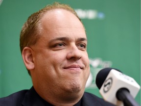 Saskatchewan's John Murphy expects a busy off-season as the Riders vice-president of football operations and player personnel