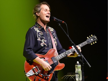 Jim Cuddy with Blue Rodeo performs during a concert at the Conexus Arts Centre in Regina on January 14, 2016.