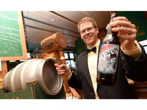 Grant Frew, bar manager at Regina's Bushwakker Brew Pub, is looking forward to celebrating its 25th anniversary Jan 23.