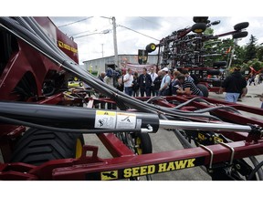 Pat Beaujot, founder of Seed Hawk, a direct seeding equipment manufacturer based in Langbank, is being inducted into the Saskatchewan Agricultural Hall of Fame in August., along with five others.
