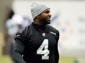 Saskatchewan Roughriders quarterback Darian Durant