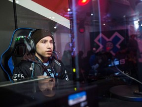 Regina's Mathew Fiorante competing in the XBox Tent at X Games Aspen 2016.