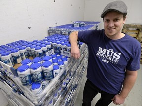 District Brewing Company president Jay Cooke is weighing his options as District is being challenged by Moosehead Brewery over the Regina company's attempt to trademark the name of its signature beer Mus Knuckle.