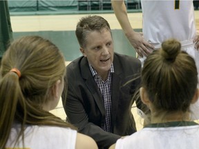 University of Regina Cougars head coach Dave Taylor, shown here during a game on Nov. 20, 2015, reminded his players this week about their last visit to Vancouver.