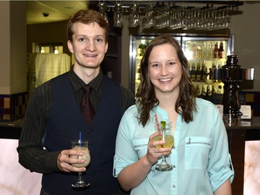 Sam Jaques and Tiffany Cassidy at a Chinese New Year celebration, organized by the Regina branch of the Chinese Freemasons of Canada, held at the Casino Regina Show Lounge on Saturday Jan. 30, 2016.