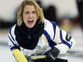 Saskatoon's Stefanie Lawton, shown in a file photo, has advanced to Sunday's final at the Saskatchewan women's curling championship in Prince Albert.