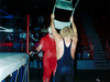 A vintage photo from a Stampede Wrestling event at the Exhibition Auditorium from an unknown date.