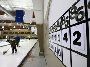Regina's Callie Curling Club marked its 100th anniversary with a 100-end game Thursday and Friday.