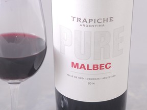 Trapiche Pure Malbec, the wine of the week for Dr. Booze.