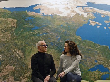Bob Croft and Mari Petroski at Artifact or Artifiction, a fundraiser held at the Royal Saskatchewan Museum in Regina on Saturday Feb. 6, 2016.