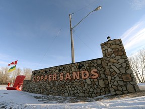 Copper Sands east of Regina.