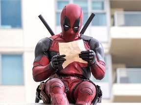 Ryan Reynolds as Deadpool claims to be from Regina in the new film, while throwing in the most-famous joke about the city's name while doing so.
