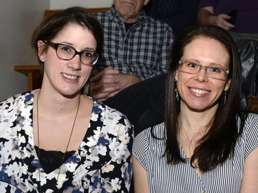 Erin Nielsen and Alexis Mattick at a performance of the radio show This is That at The Artesian on 13th in Regina on Saturday Feb. 20, 2016.