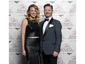 Regina fashion designers Janis Procyk and Dean Renwick  were recruited to judge the best-dressed couples at the Bowties & Sweethearts gala. held at the Hotel Saskatchewan in Regina on Feb. 6.