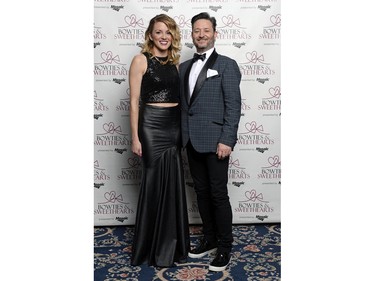 Janis Procyk and Dean Renwick at the Bowties & Sweethearts gala held at the Hotel Saskatchewan in Regina on Saturday Feb. 6, 2016.