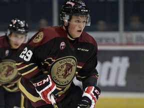 The Moose Jaw Warriors' Dryden Hunt is the WHL's player of the week.