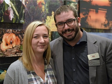 Nancy and Josh Morrison at Artifact or Artifiction, a fundraiser held at the Royal Saskatchewan Museum in Regina on Saturday Feb. 6, 2016.