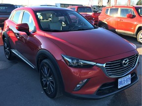 Mazda CX-3, which won the AJAC Utility Vehicle of the Year award, gets praise for ride and handling.