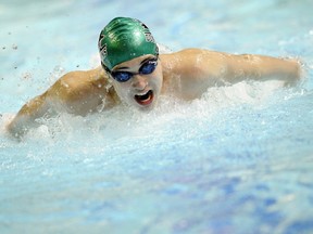 Brian Palaschuk of the Regina Optimist Dolphins set a provincial record Thursday in Montreal.