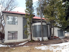 13 Leopold Cres.  at the corner of College Avenue and Albert Street in Regina on April 8, 2015.