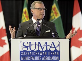 On Monday, Premier Brad Wall told delegates at the SUMA convention that the province would have two consecutive deficit budgets.