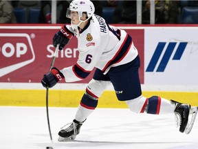 Regina Pats defenceman Chase Harrison.