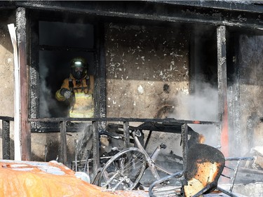 Regina fire and EMS were on the scene of a morning house fire at 1432 Garnet Street in Regina on February 29, 2016. Two people were treated at the scene by EMS.