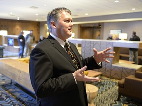 Mike Wurster, general manager of DoubleTree by Hilton Hotel and Conference Centre,  says the partnership with Bullfrog Power will reduce the hotel's carbon footprint.