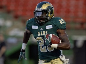 Former University of Regina Rams defensive back Tevaughn Campbell, shown here during a game in 2013, is looking forward to playing at Mosaic Stadium as a member of the CFL's Saskatchewan Roughriders.