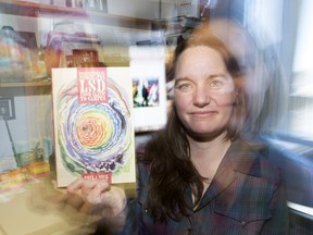 Erika Dyck is a U of S professor and Canada Research Chair in the History of Medicine. She has published an article about how psychedelic research is coming back after decades of being considered inappropriate. In her office,  Wednesday, February 17, 2016.