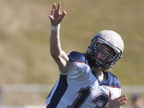 Regina Thunder quarterback Jaeden Marwick is leaving the PFC team to join the Bishop's University Gaiters.