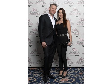 Terry and Holly Leach at the Bowties & Sweethearts gala held at the Hotel Saskatchewan in Regina on Saturday Feb. 6, 2016.