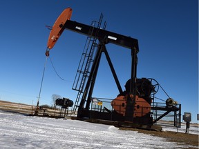 A pump jack near Estevan.