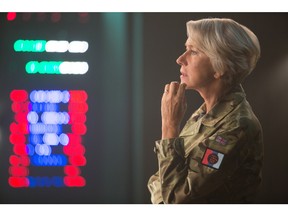 Helen Mirren is Colonel Katherine Powell in Eye In The Sky, an Entertainment One release.