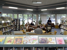 People read and research at the George Bothwell Library in South Regina.
