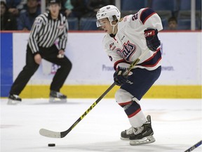 Right-winger Cole Sanford is on a roll with the WHL's Regina Pats.