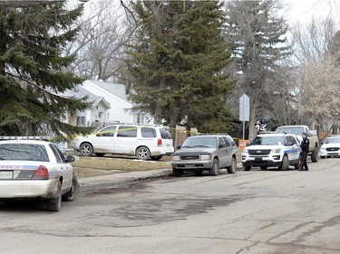 The Regina Police Service, fire, and EMS all were all on the scene of a home on the 1000 block Princess Street in Regina on Tuesday.