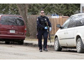 The Regina Police Service, fire & EMS all were on the scene in the 1000 block Princess Street on Tuesday.
