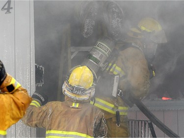 A stubborn house fire on the 1200 block King St. kept Regina Fire and Protective Services busy on Thursday morning.