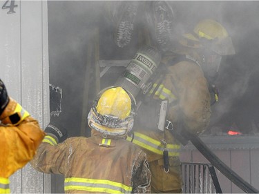 A stubborn house fire on the 1200 block of King St. kept Regina Fire and Protective Services busy on Thursday morning.