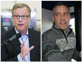 Brad Wall and rival Cam Broten: call 'em Brad Wall Lite vs. Brad Wall Really Lite.