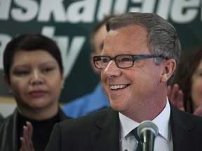 Brad Wall has every reason to be smiling half-way through the 2016 election campaign.