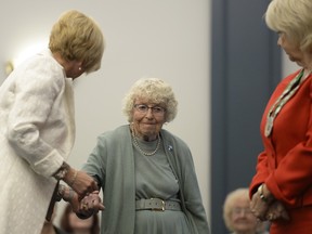 Anthea Loran was one of 10 Saskatchewan Volunteer Medal recipients on Tuesday at Government House.