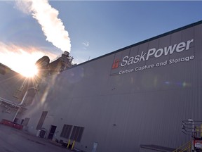 SaskPower is reducing greenhouse gases produced by burning coal at its Boundary Dam Carbon Capture plant near Estevan.
