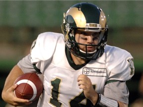 Former University of Regina Rams quarterback Marc Mueller, now an assistant coach with the Calgary Stampeders, looks forward to visiting Mosaic Stadium for Saturday's CFL game.