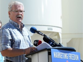 Former agriculture minister Gerry Ritz marked the one-year anniversary of marketing freedom for Western Canadian farmers near Pense on Aug. 1, 2013. Was his celebration premature?