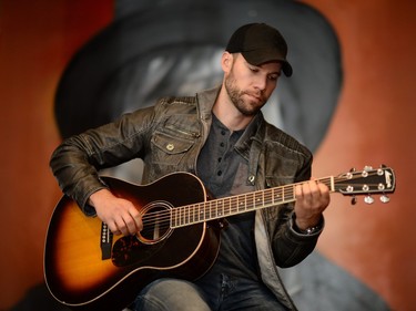 Country artist Chad Brownlee at  The Artful Dodger in Regina on Wednesday.